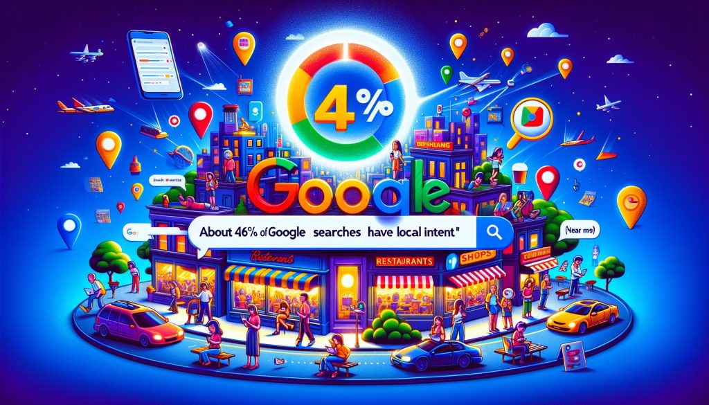 About 46 Of Google Searches Have Local Intent